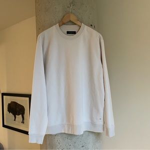 Men’s ALLSAINTS White Crewneck Sweatshirt - Small